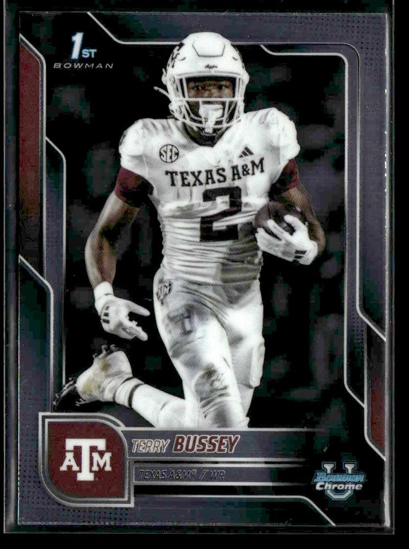 2025 Bowman University Chrome #89 Terry Bussey