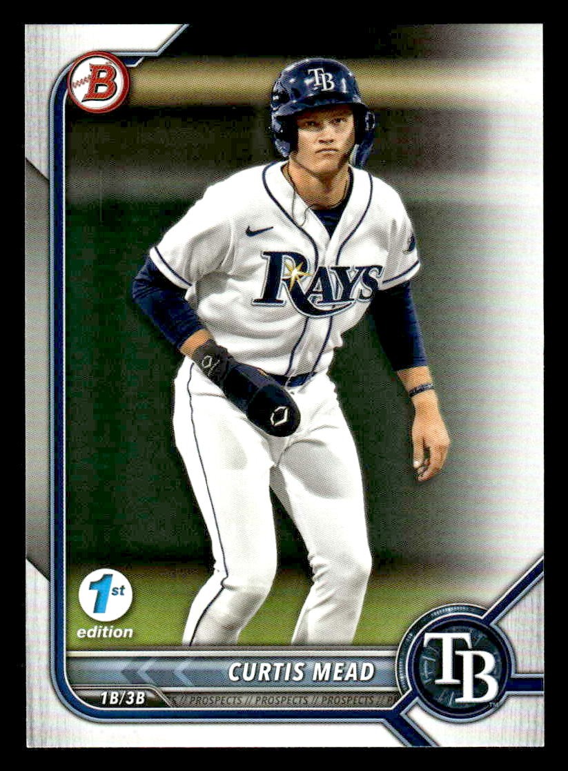 2022 Bowman Draft 1st Edition #BD-38 Curtis Mead