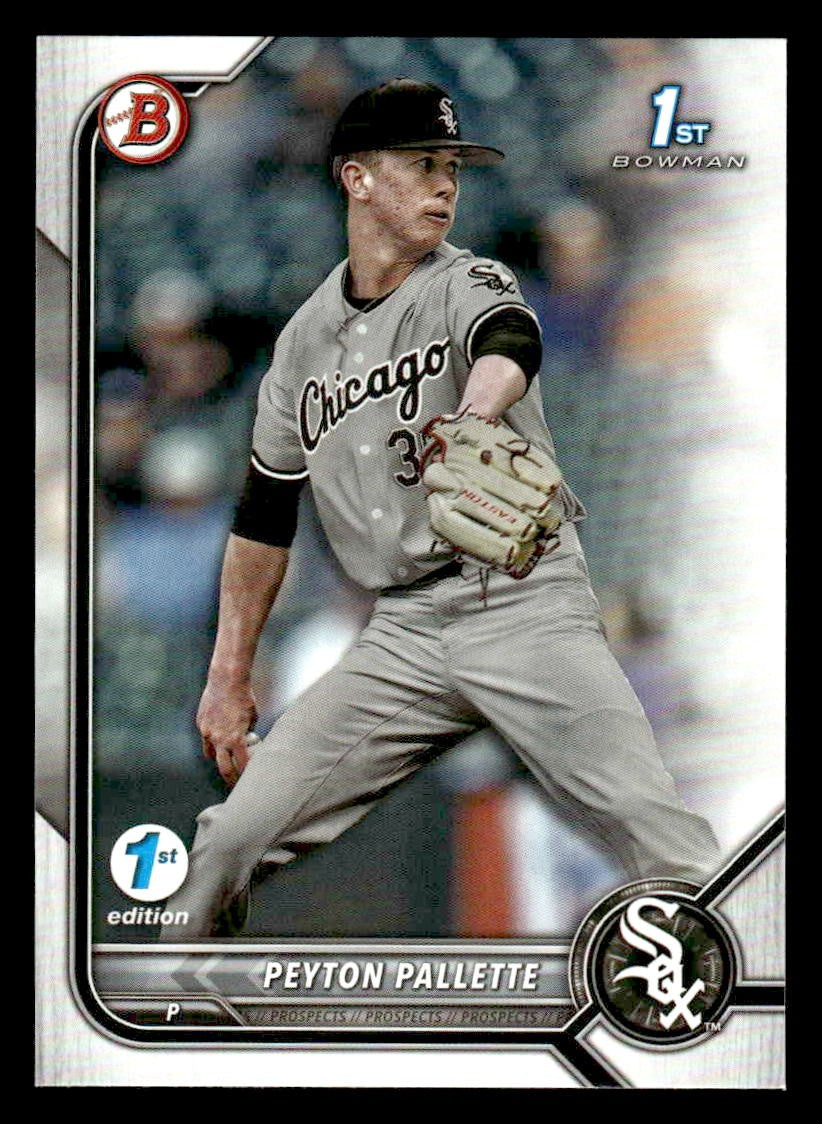 2022 Bowman Draft 1st Edition #BD-177 Peyton Pallette
