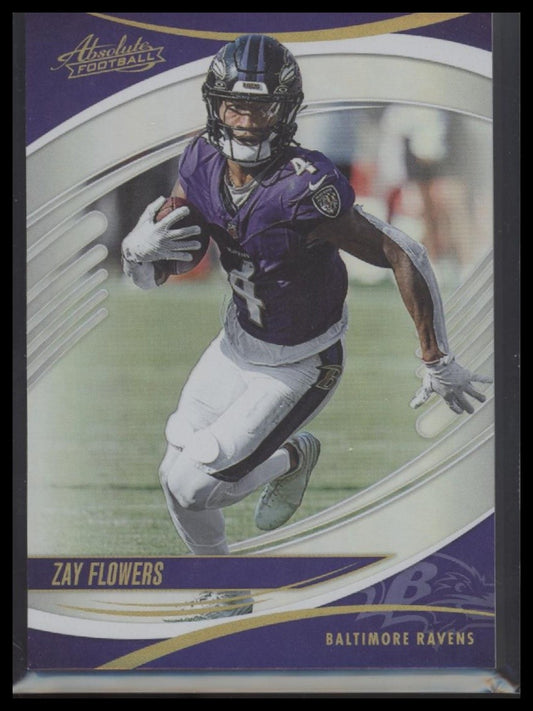 2025 Panini Absolute #62 Zay Flowers Spectrum