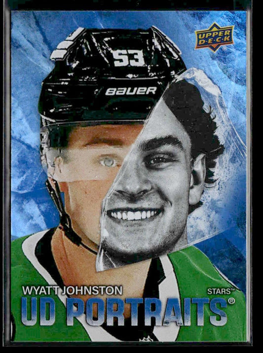 2025-26 Upper Deck #P-11 Wyatt Johnston UD Portraits