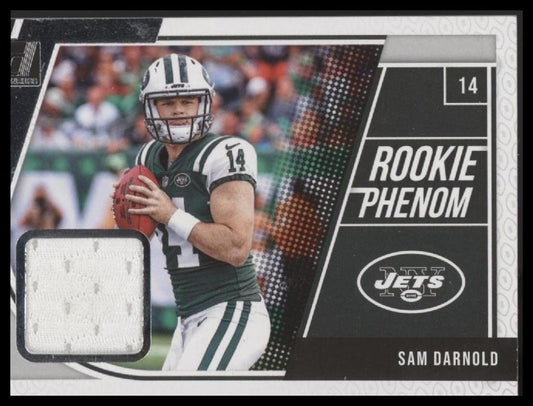 2018 Donruss #1 Sam Darnold Rookie Phenom Jerseys Blue