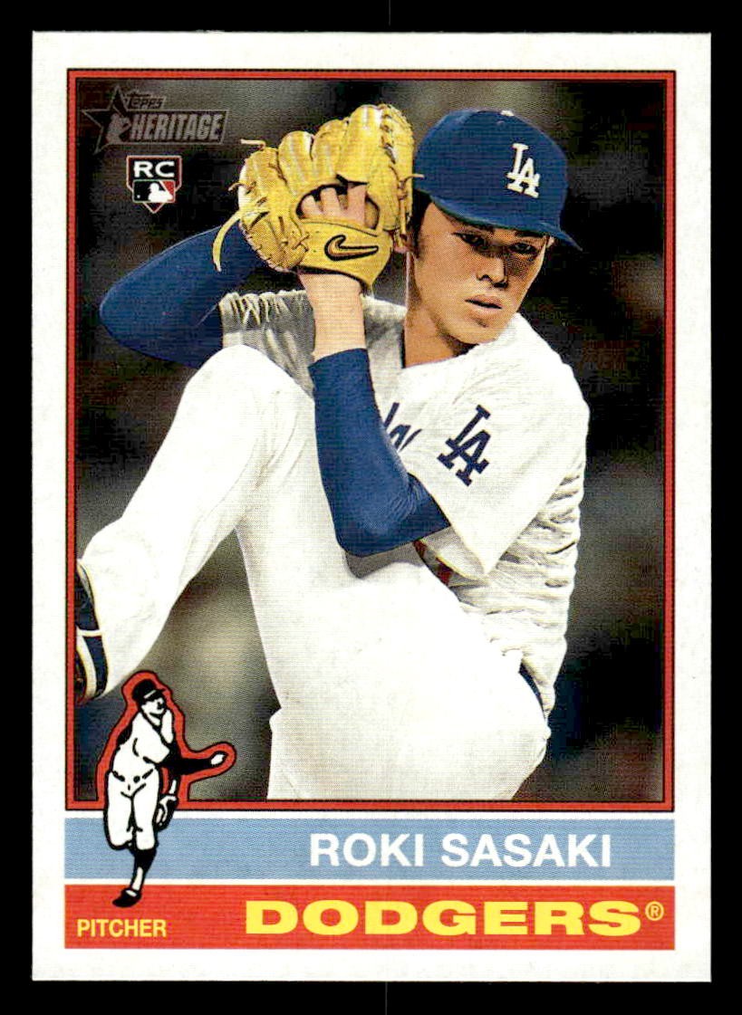 2025 Topps Heritage #224 Roki Sasaki