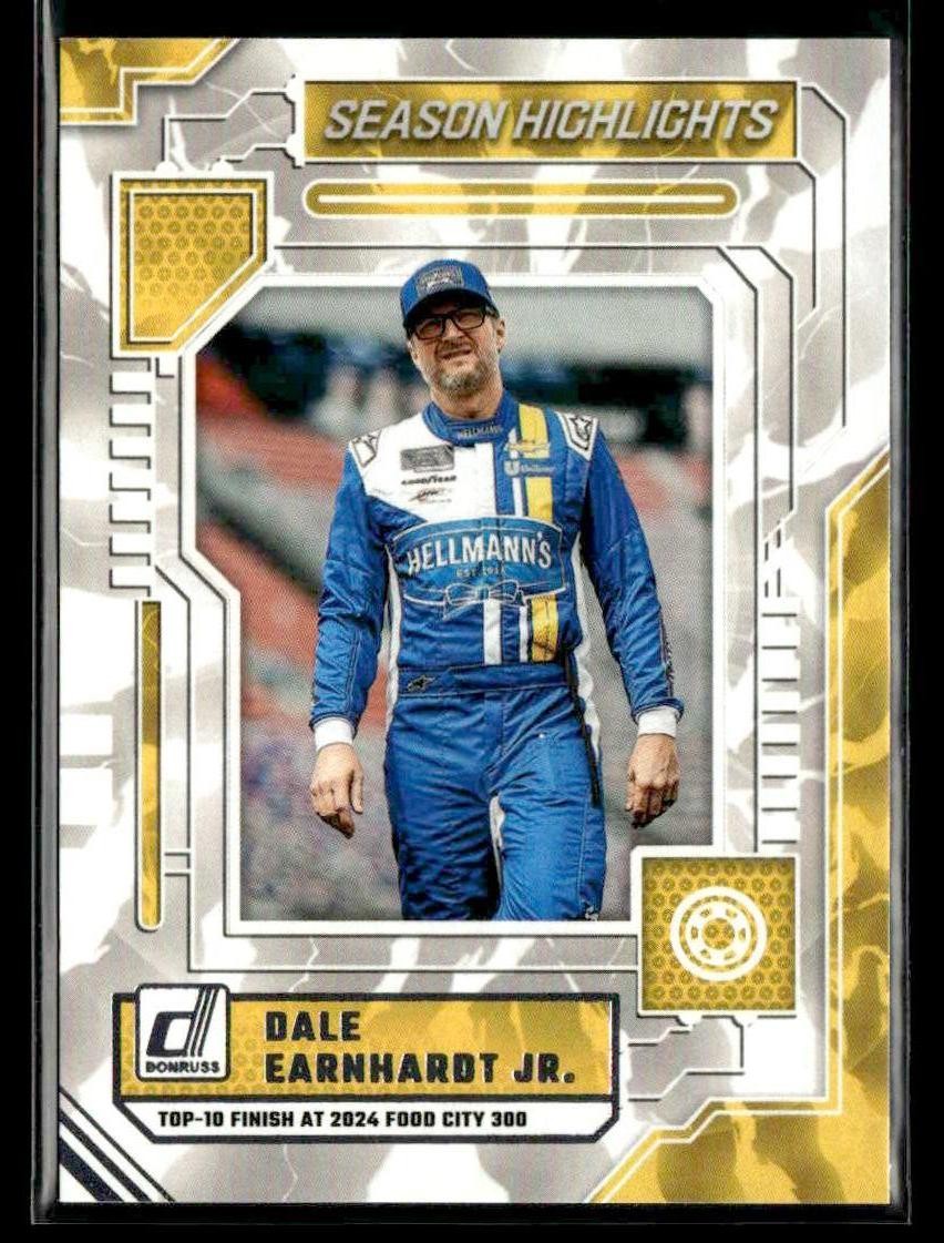 2025 Donruss #9 Dale Earnhardt Jr Season Highlights