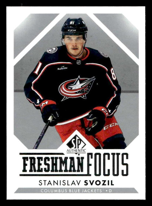 2023-24 SP Authentic #FF-42 Stanislav Svozil Freshman Focus