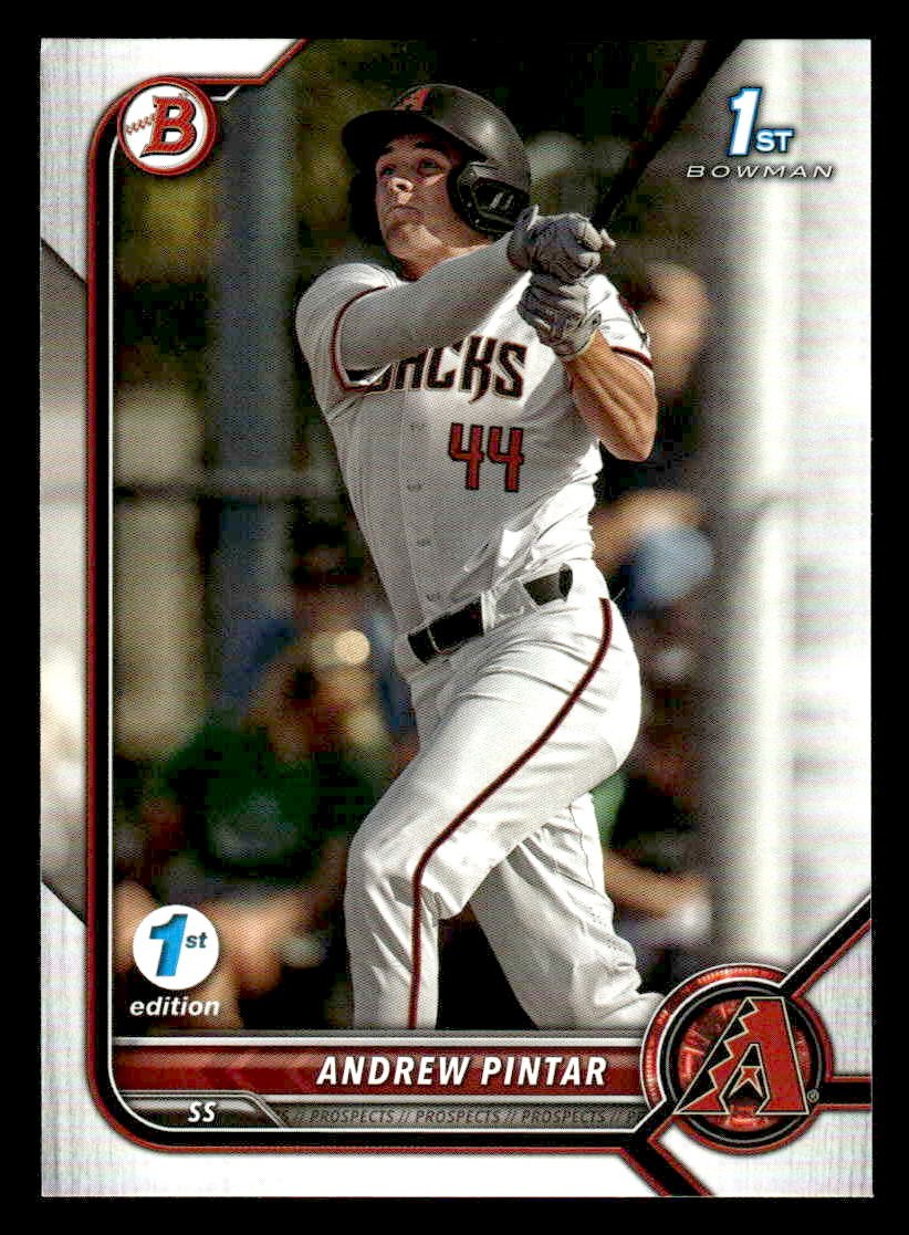2022 Bowman Draft 1st Edition #BD-138 Andrew Pintar