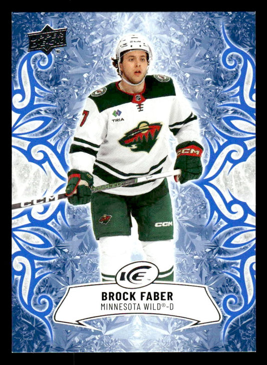 2024-25 Upper Deck Ice #90 Brock Faber