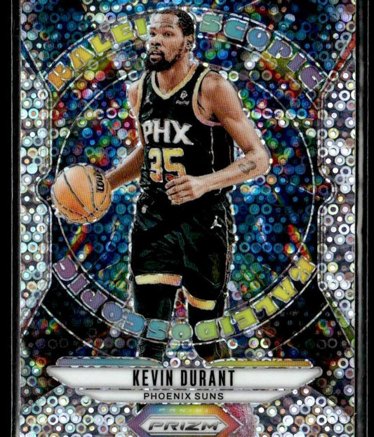 2024-25 Panini Prizm #13 Kevin Durant Kaleidoscopic Prizms Fast Break