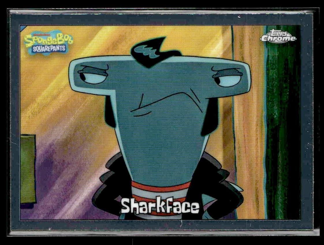 2025 Topps Chrome SpongeBob SquarePants 25th Anniversary #185 Sharkface