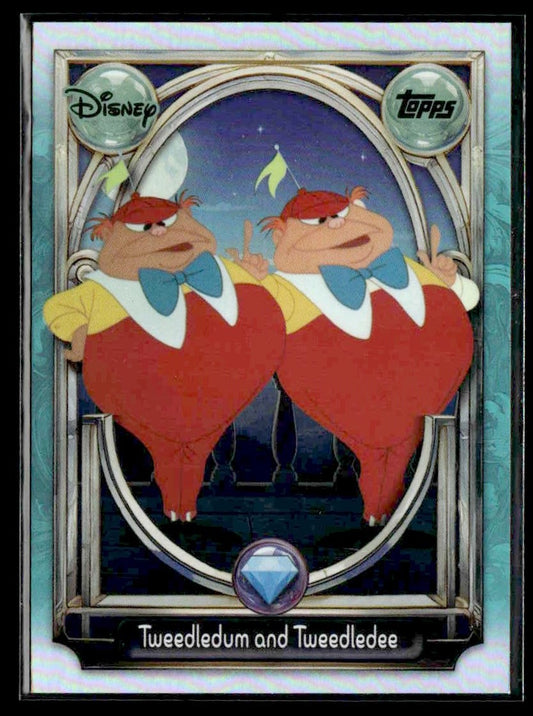 2025 Topps Disney Wonder #116 Tweedledum and Tweedledee Tier 2