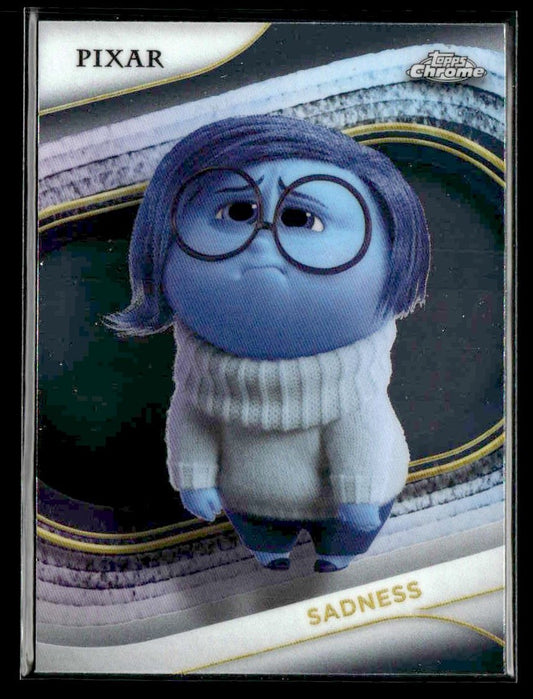 🌟 Sadness — 2025 Topps Chrome Disney #83 🌟