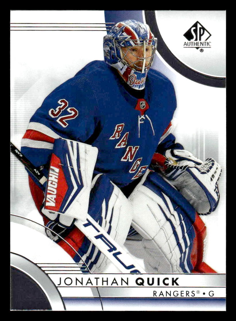 2023-24 SP Authentic #34 Jonathan Quick