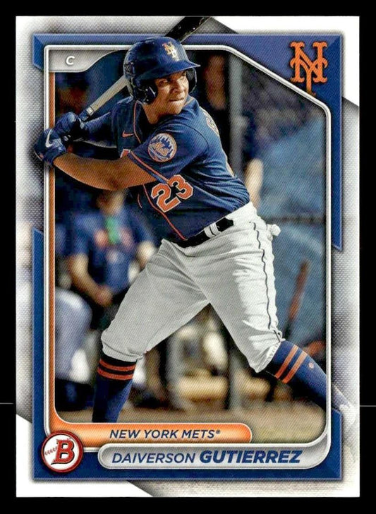 2024 Bowman #BP-59 Daiverson Gutierrez Prospects