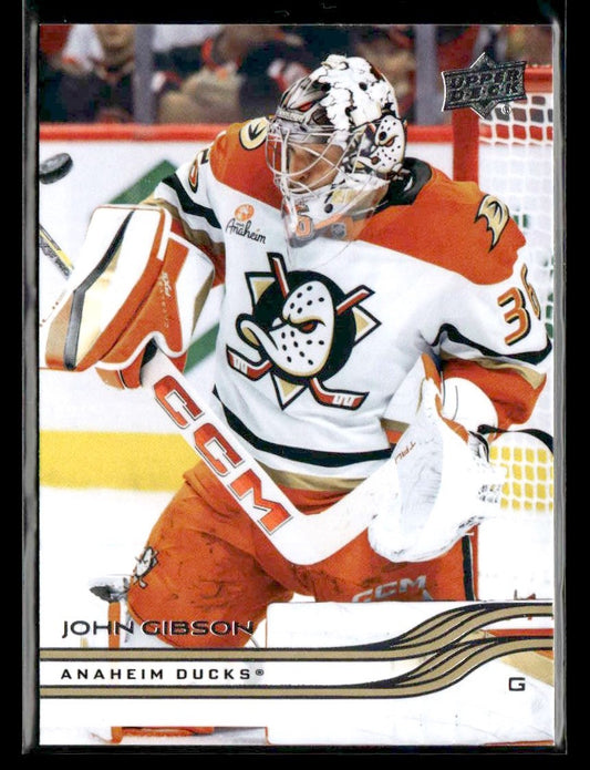2025-26 Upper Deck #5 John Gibson