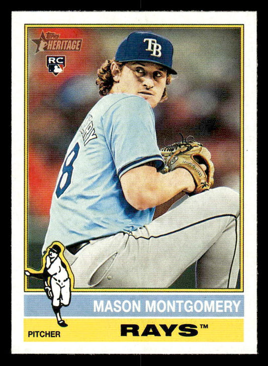 2025 Topps Heritage #296 Mason Montgomery