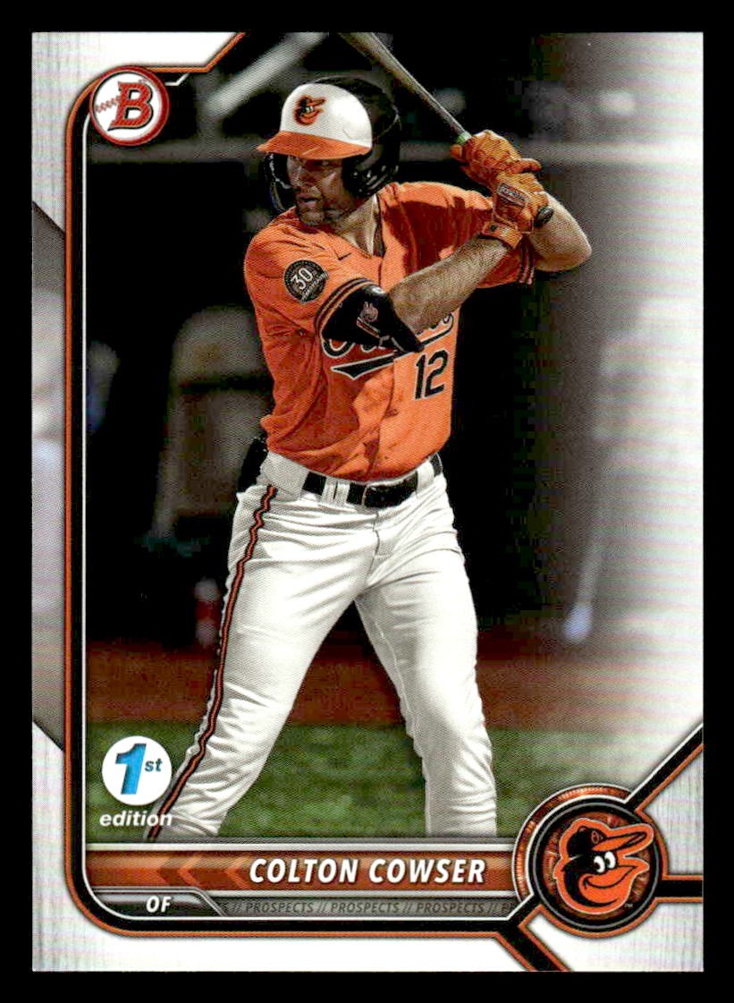 2022 Bowman Draft 1st Edition #BD-149 Colton Cowser