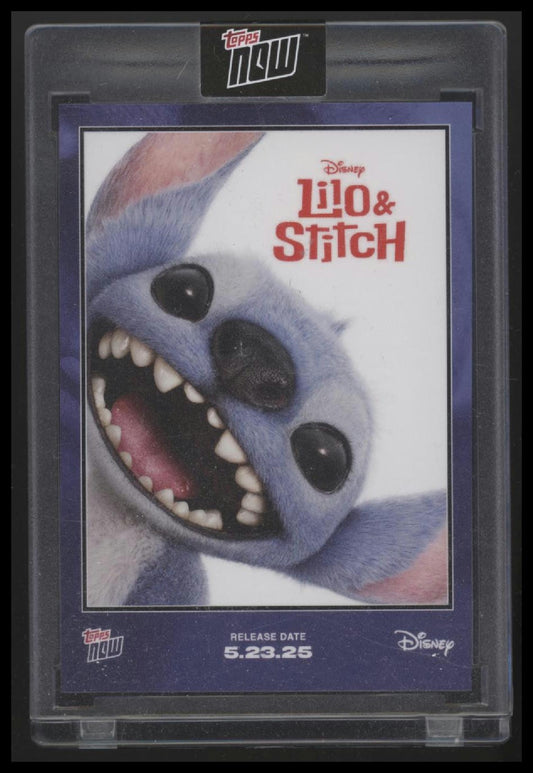 2025 Topps Now Disney #LS Lilo & Stitch