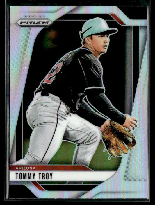 2025 Panini Prizm #164 Tommy Troy Silver Prizm