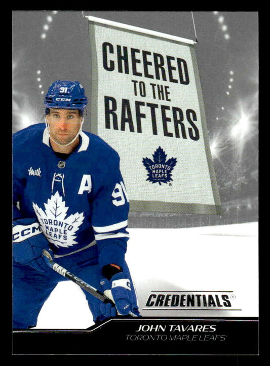 2024-25 Upper Deck Credentials #CR-JT John Tavares Cheered to the Rafters