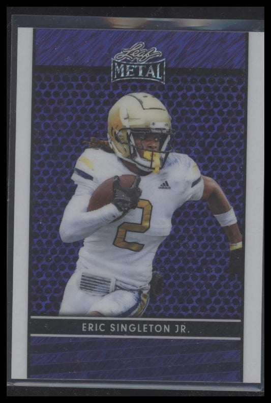 2024 Leaf Metal #LB-98 Eric Singleton Jr Purple Shimmer #7/8