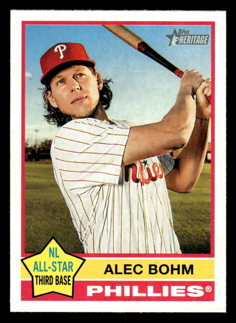 2025 Topps Heritage #240 Alec Bohm