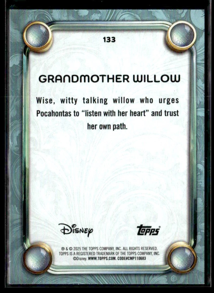2025 Topps Disney Wonder #133 Grandmother Willow Tier 2