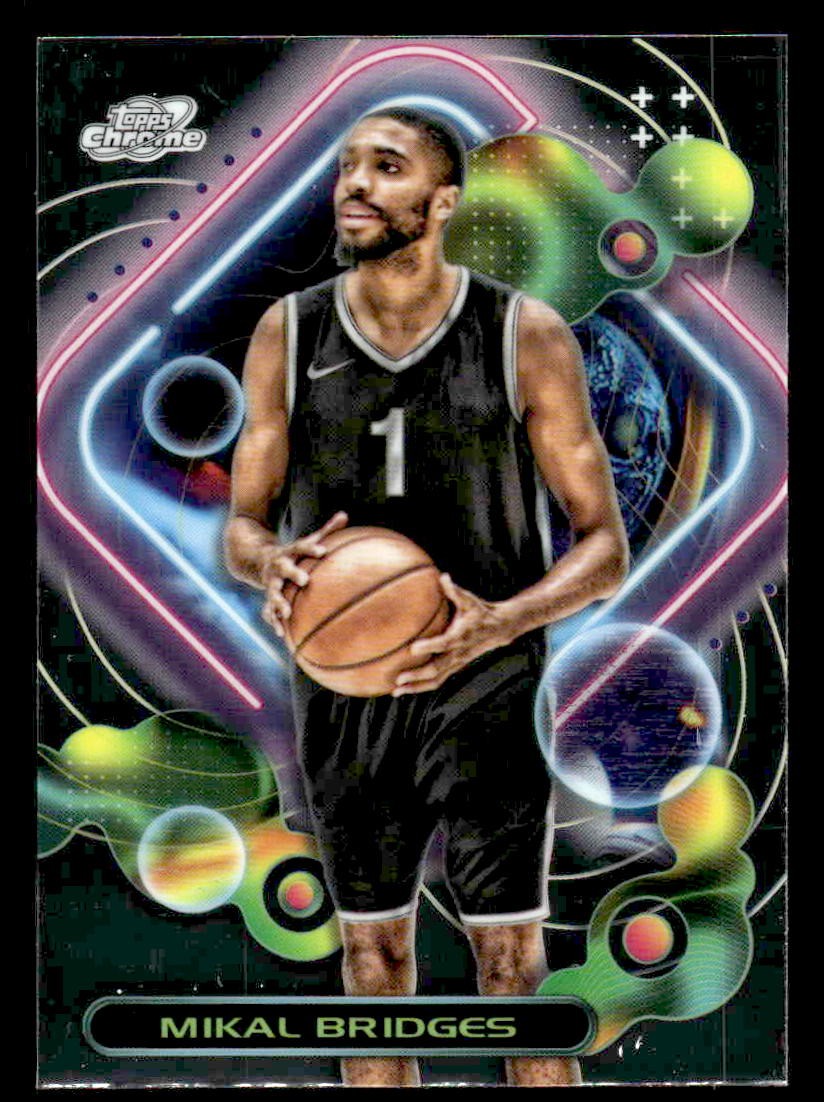 2023-24 Topps Chrome Cosmic #11 Mikal Bridges