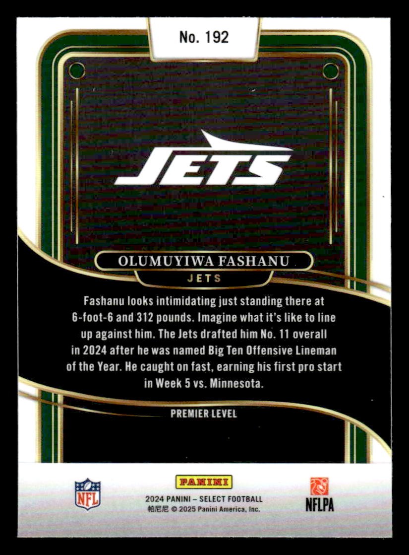 2024 Panini Select #192 Olumuyiwa Fashanu