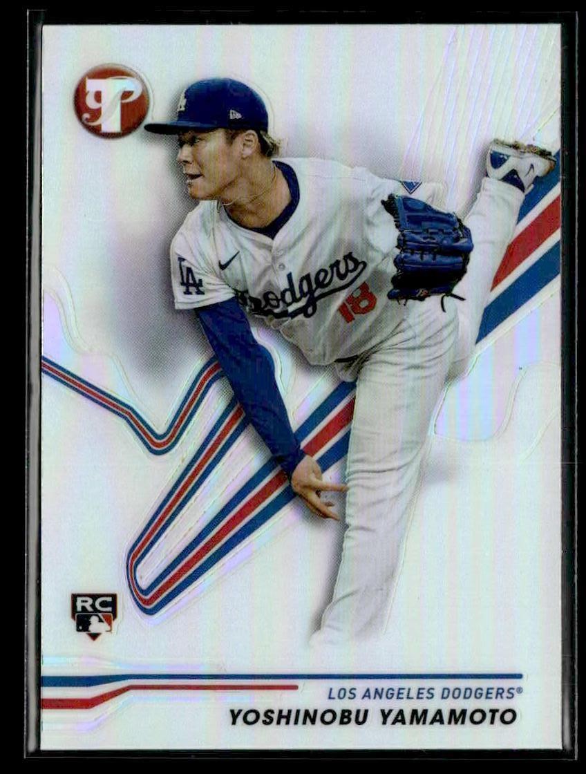 2024 Topps Pristine #117 Yoshinobu Yamamoto Pristine Refractors