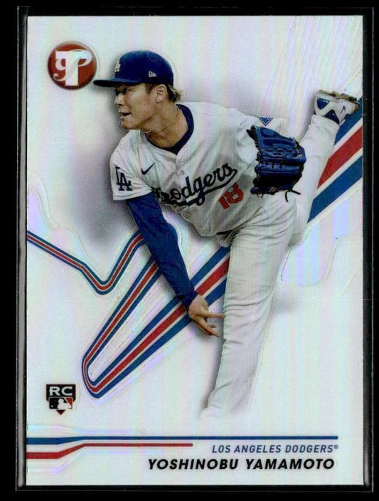 2024 Topps Pristine #117 Yoshinobu Yamamoto Pristine Refractors