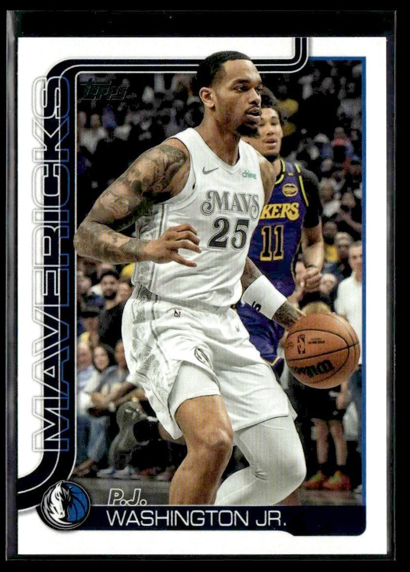 2025-26 Topps #173 P.J. Washington Jr.