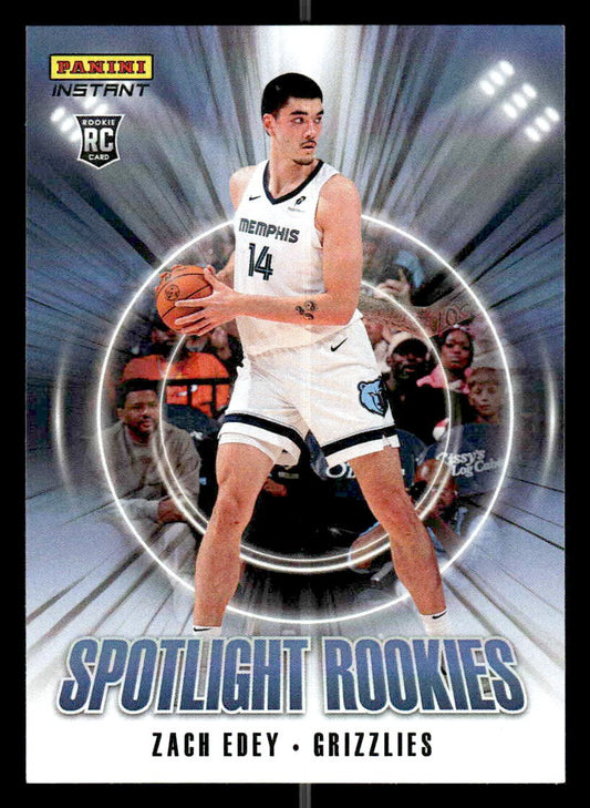 2024-25 Panini Instant NBA Spotlight Rookies #SR.9 Zach Edey