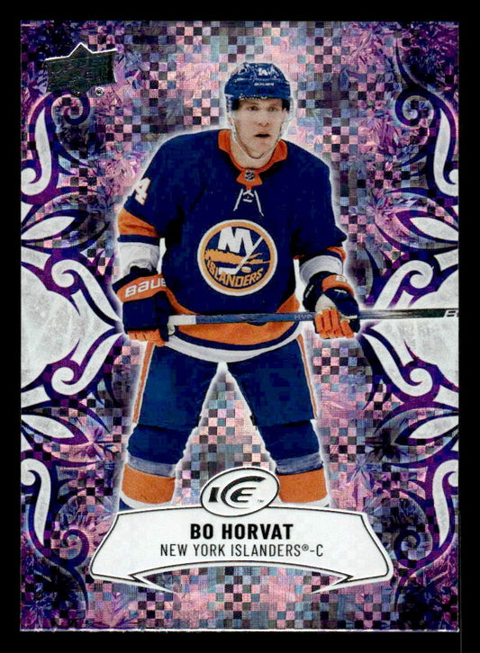 2024-25 Upper Deck Ice #99 Bo Horvat Purple