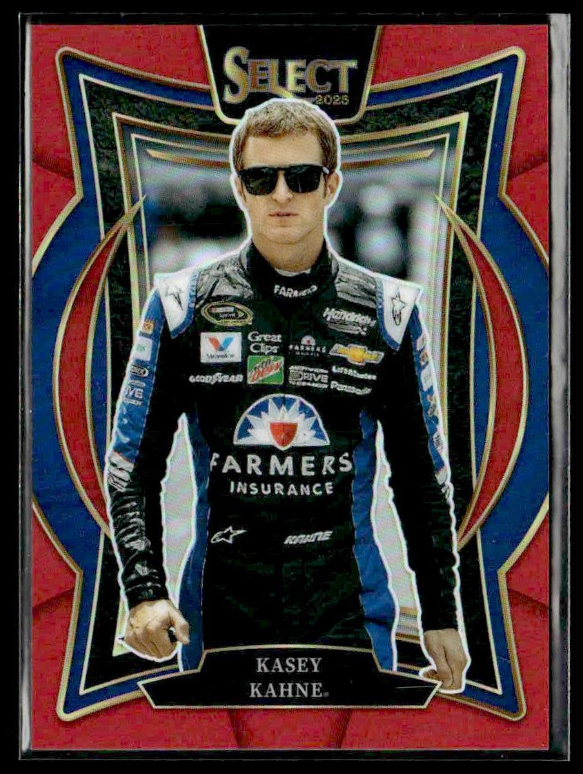 2025 Panini Select #74 Kasey Kahne Red Prizms #/125