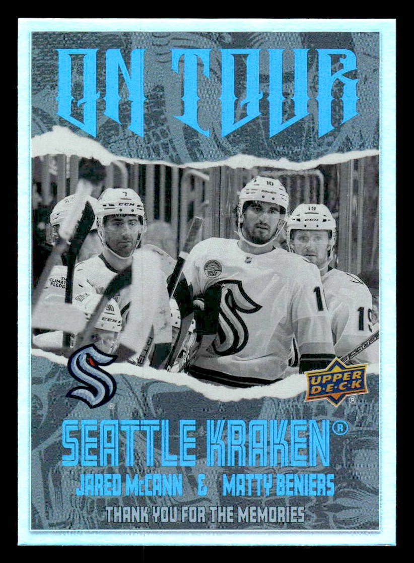 2024-25 Upper Deck #OT-15 Jared McCann / Matty Beniers On Tour