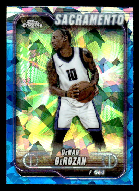 2024-25 Topps Chrome Sapphire #55 DeMar DeRozan