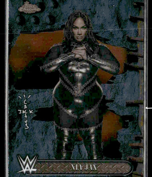 2025 Topps Chrome WWE x Cactus Jack #13 Nia Jax
