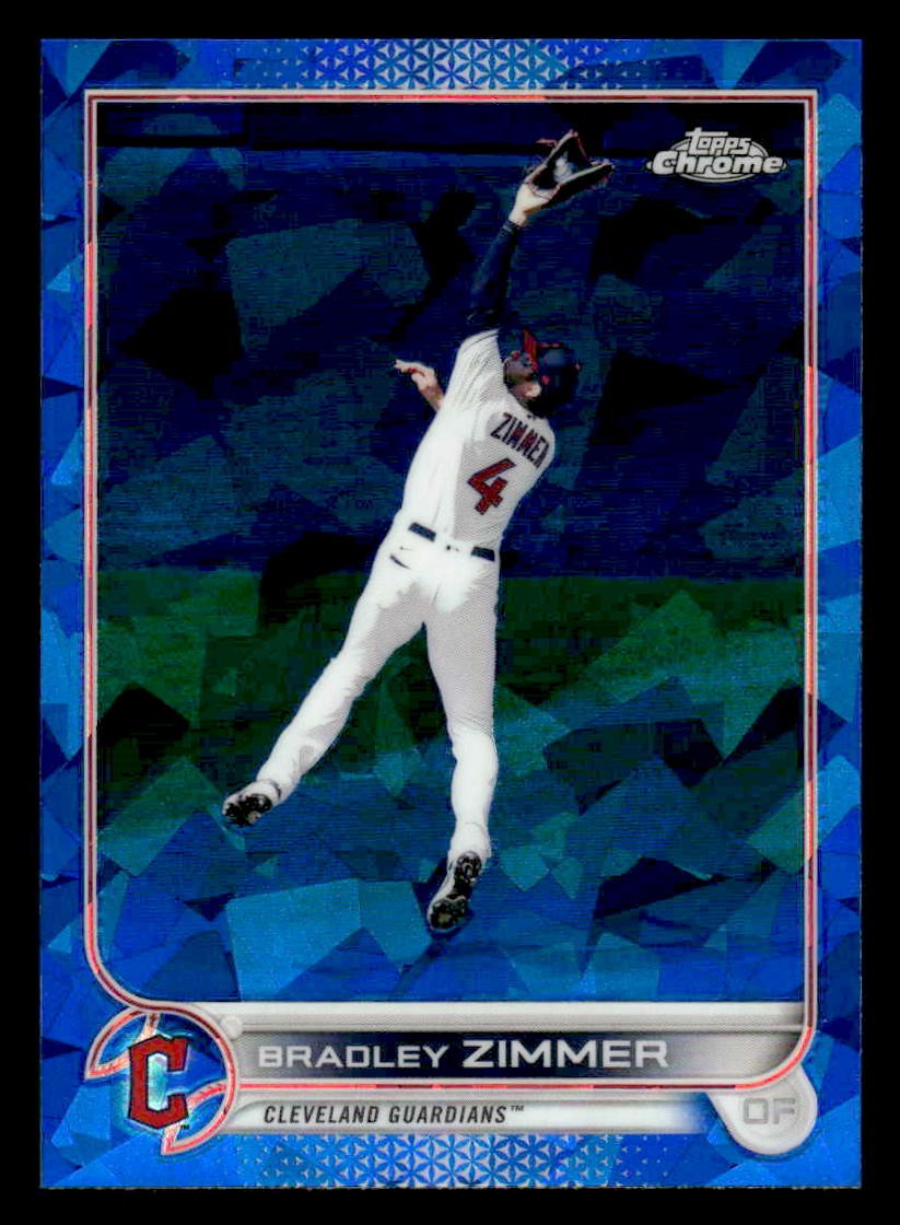 2022 Topps Chrome Sapphire Edition #407 Bradley Zimmer