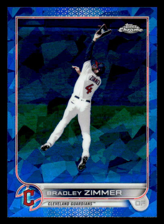 2022 Topps Chrome Sapphire Edition #407 Bradley Zimmer