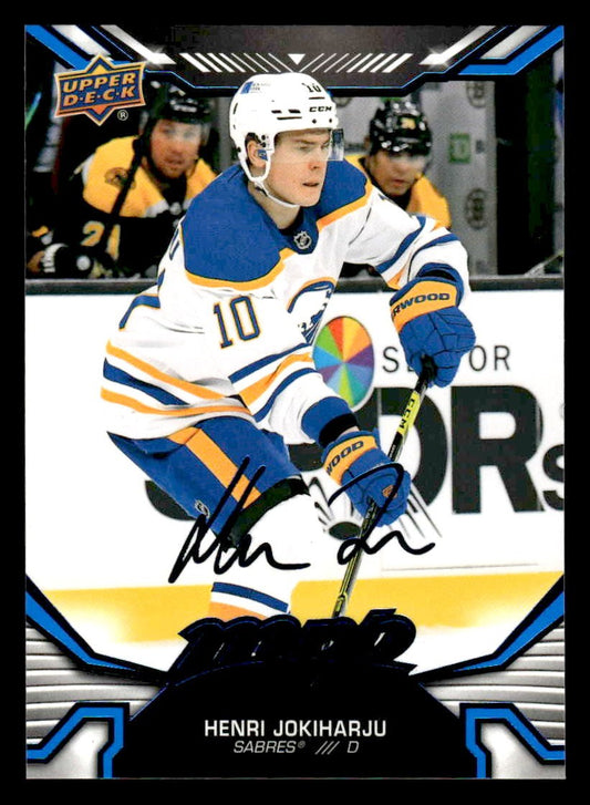 2022-23 Upper Deck MVP #155 Henri Jokiharju Blue Script