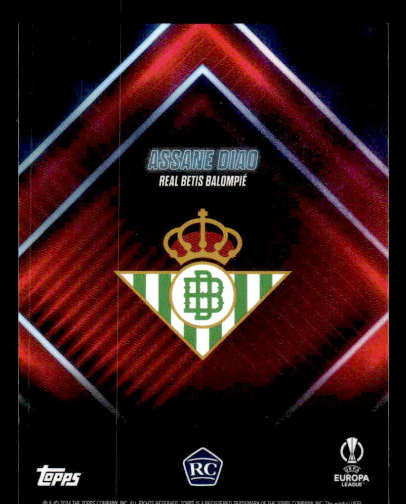 2023-24 Topps Showtime UEFA Club Competitions #NNO Assane Diao