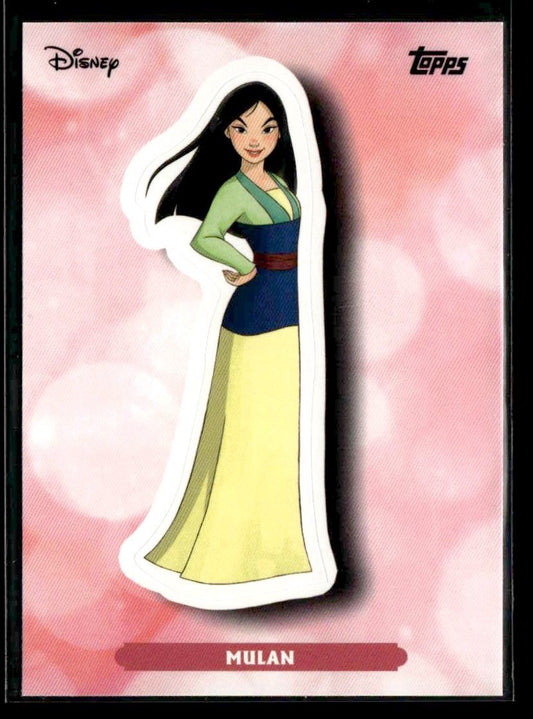 2025 Topps Disney Wonder #ES-18 Mulan Enchanted Stickers
