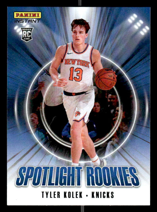 2024-25 Panini Instant NBA Spotlight Rookies #SR.33 Tyler Kolek