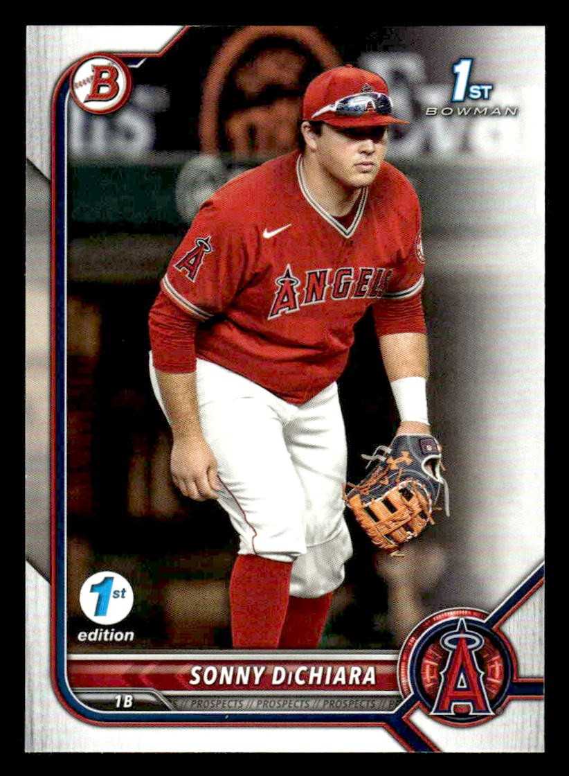 2022 Bowman Draft 1st Edition #BD-16 Sonny DiChiara