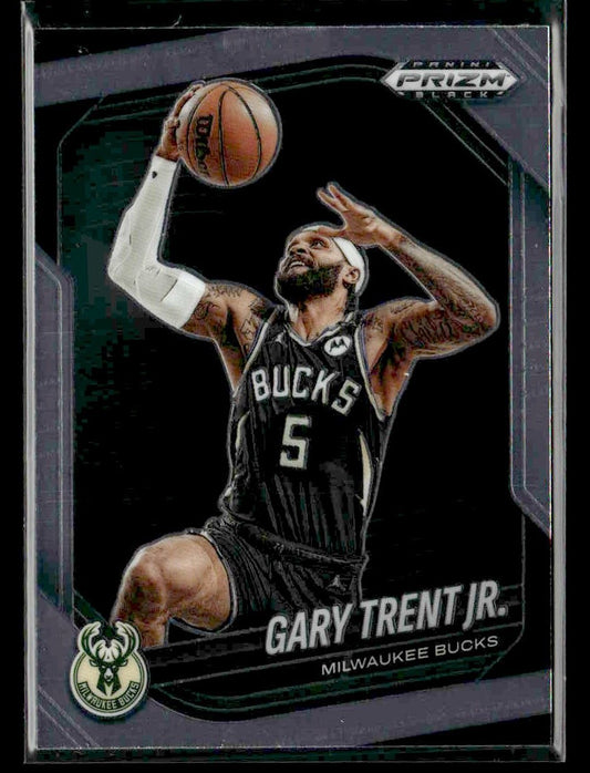 2024-25 Panini Prizm Black #232 Gary Trent Jr