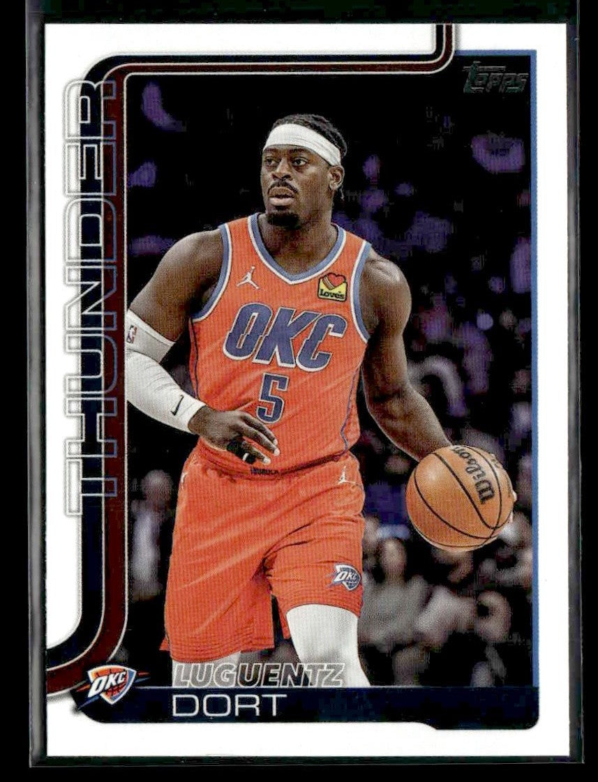 2025-26 Topps #117 Luguentz Dort