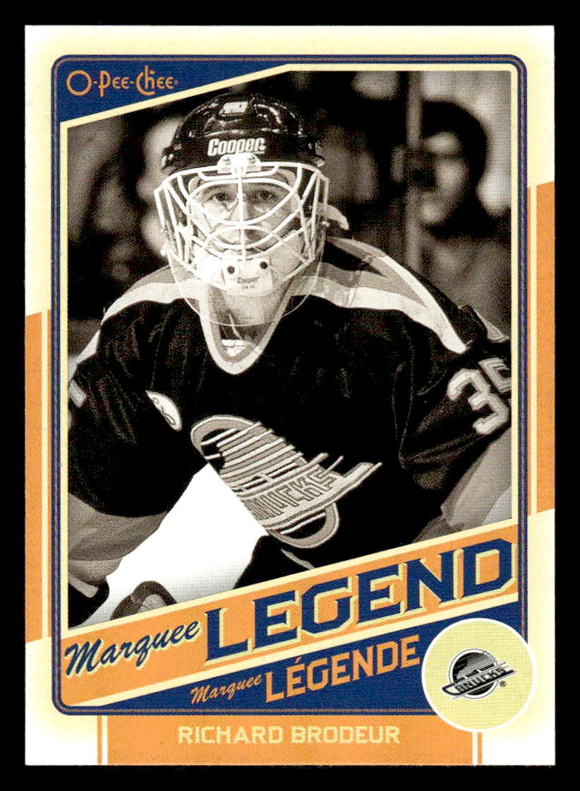 2012-13 O-Pee-Chee #548 Richard Brodeur