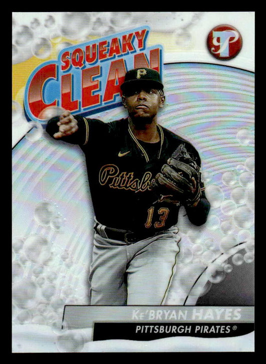 2024 Topps Pristine #SQ-3 Ke'Bryan Hayes Squeaky Clean