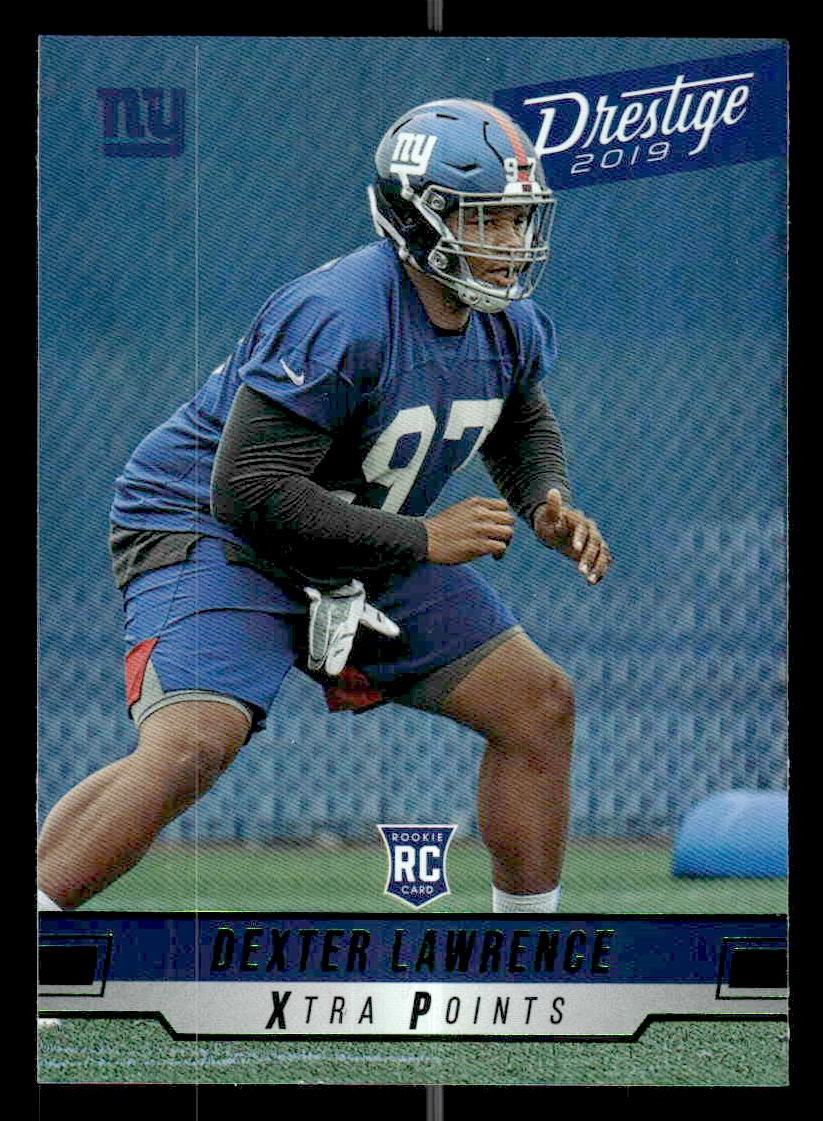 2019 Panini Prestige #210 Dexter Lawrence Xtra Points Green