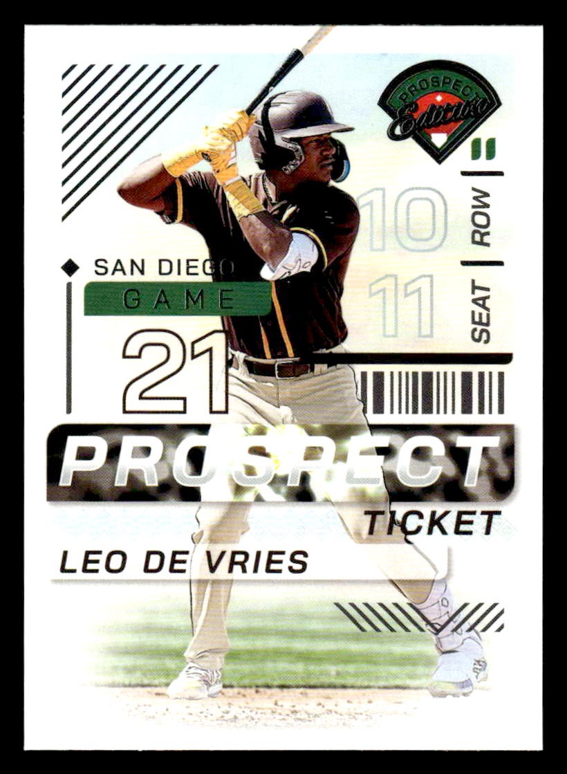 2024 Panini Prospect Edition #25 Leo De Vries
